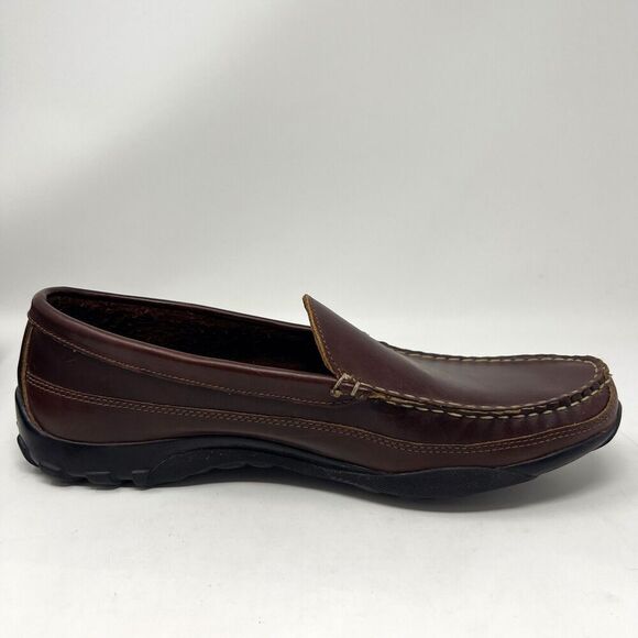 Allen Edmonds Boulder Venetian Driving Moccasin Brown Moc Loafers Men’s Size 11 - Picture 6 of 11